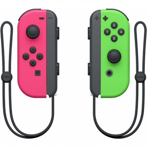 Геймпад Nintendo Switch Joy-Con controllers Duo, зеленый/розовый в Курске