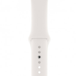 Ремешок для Apple Watch 40mm White Sport Band (MTP52ZM/A), белый