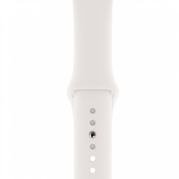 Ремешок для Apple Watch 40mm White Sport Band (MTP52ZM/A), белый в Курске