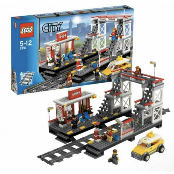 Конструктор LEGO City 7937 Железнодорожная станция в Курске