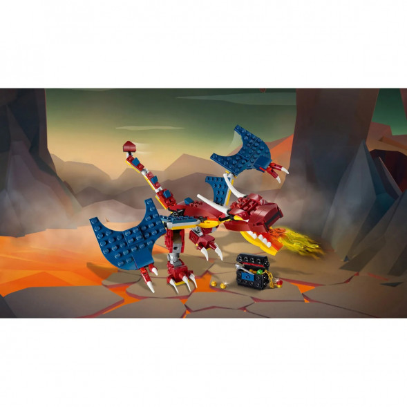 Конструктор LEGO Creator 31102 Огненный дракон в Курске