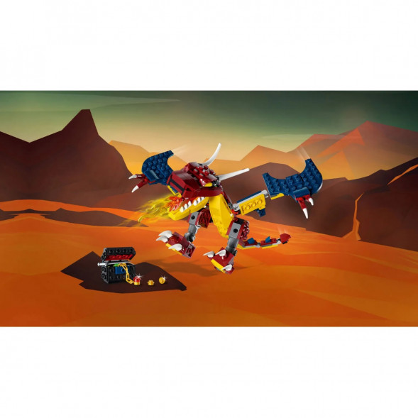 Конструктор LEGO Creator 31102 Огненный дракон в Курске