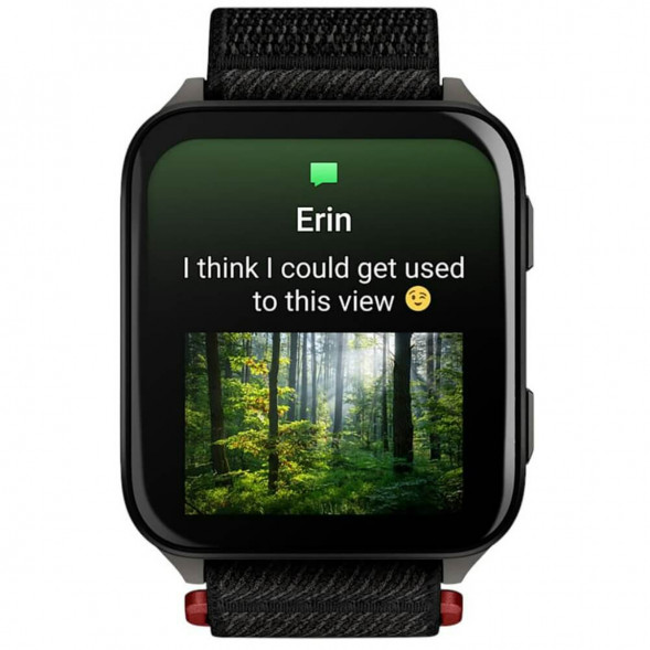 Умные часы Garmin Venu X1 Black с чёрным нейлоновым ремешком ComfortFit 010-02980-02 в Курске