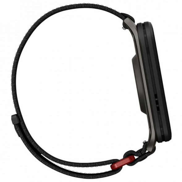 Умные часы Garmin Venu X1 Black с чёрным нейлоновым ремешком ComfortFit 010-02980-02 в Курске