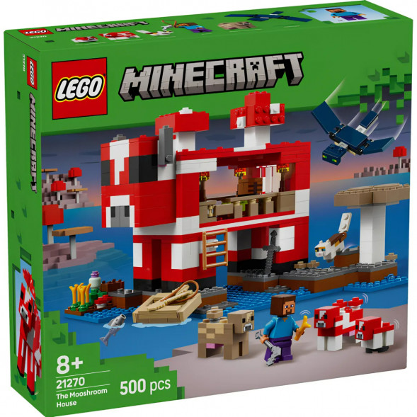 Конструктор LEGO Minecraft 21270 Грибной дом в Курске