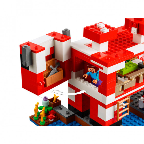 Конструктор LEGO Minecraft 21270 Грибной дом в Курске
