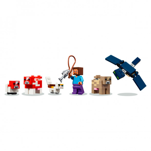 Конструктор LEGO Minecraft 21270 Грибной дом в Курске