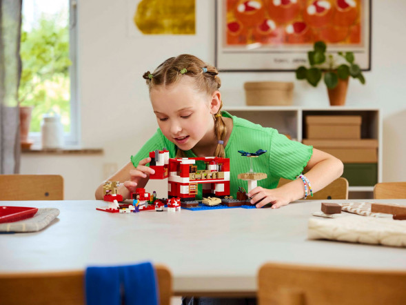 Конструктор LEGO Minecraft 21270 Грибной дом в Курске