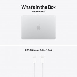 Ноутбук Apple MacBook Neo MHFC4 (A18 Pro 5-Core GPU, 8/512GB), Серебристый/Silver