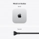 Компьютер Apple Mac mini M4 2024 (MU9D3) (10 Core GPU, 16ГБ, 256ГБ SSD, Apple, macOS), серебристый в Курске