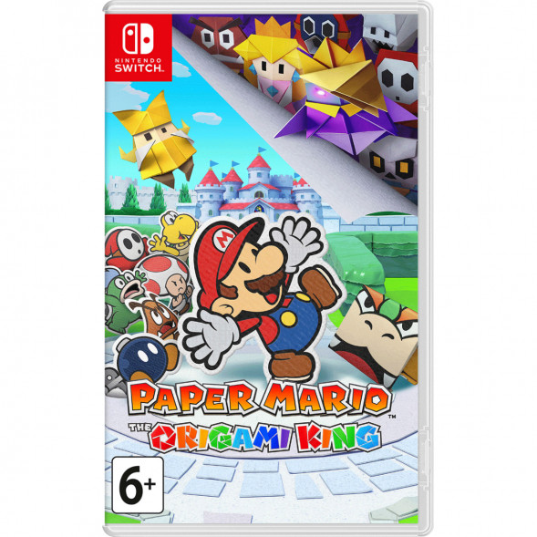 Игра Paper Mario: The Origami King [Nintendo Switch, английская версия] в Курске