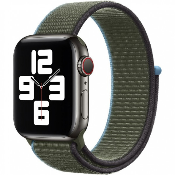 Ремешок для Apple Watch 44mm Inverness Green Sport Loop (MYA72ZM/A), зелёные холмы в Курске