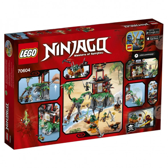 Конструктор LEGO Ninjago 70604 Остров тигриных вдов в Курске