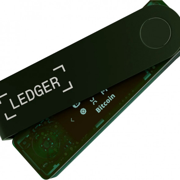 Аппаратный криптокошелёк Ledger Nano X, Emerald Green в Курске