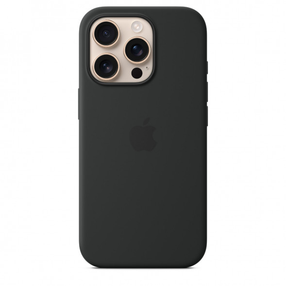 Чехол Apple iPhone 16 Pro Silicone Case with MagSafe, Black (MYYJ3ZM/A) в Курске