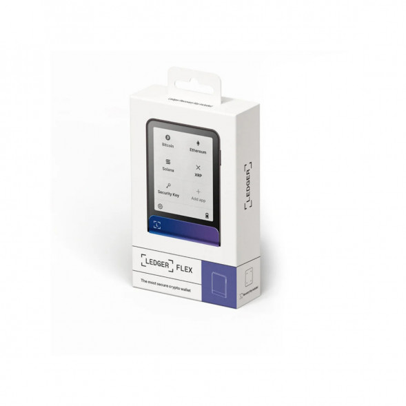 Аппаратный криптокошелек Ledger Flex+Recovery Key, Neptune Blue в Курске