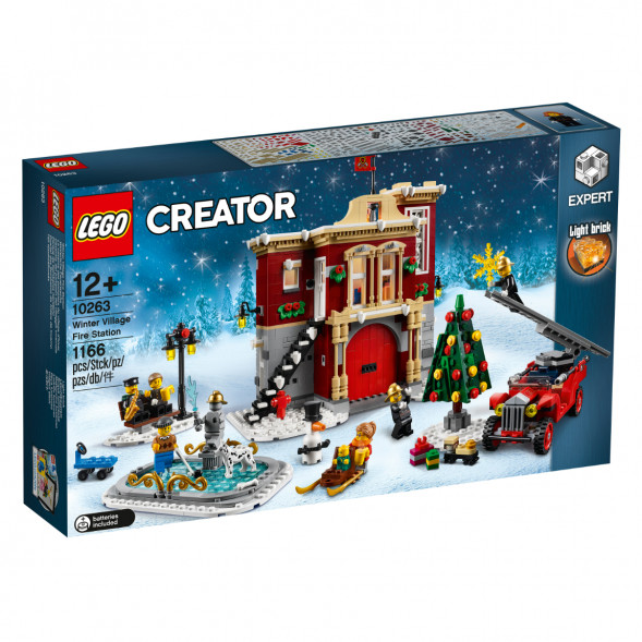 Конструктор LEGO Creator 10263 Пожарная часть в зимней деревне в Курске