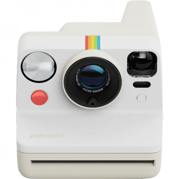 Фотоаппарат моментальной печати Polaroid Now Generation 3 + 8 цветных картриджей, белый в Курске