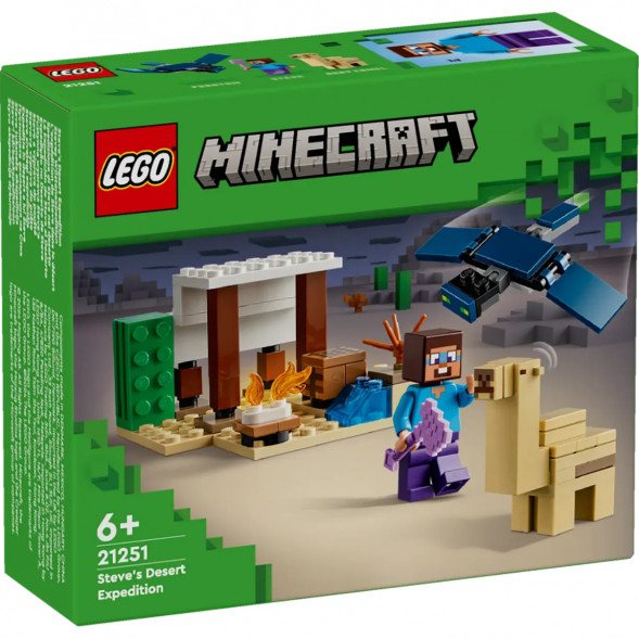 Конструкция LEGO Minecraft 21251 Экспедиция Стива в пустыню в Курске