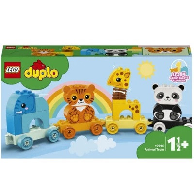 Конструктор LEGO DUPLO Creative Play 10955 Мой первый поезд для зверей в Курске