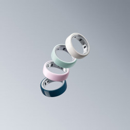 Умное кольцо Oura Ring 4 Ceramic (размер 9), Морской прилив/Tide
