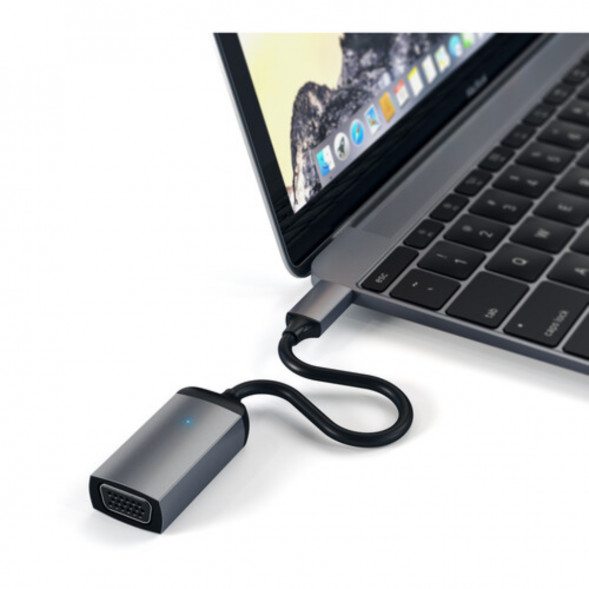 Адаптер Satechi USB Type-C to VGA , Space Gray в Курске
