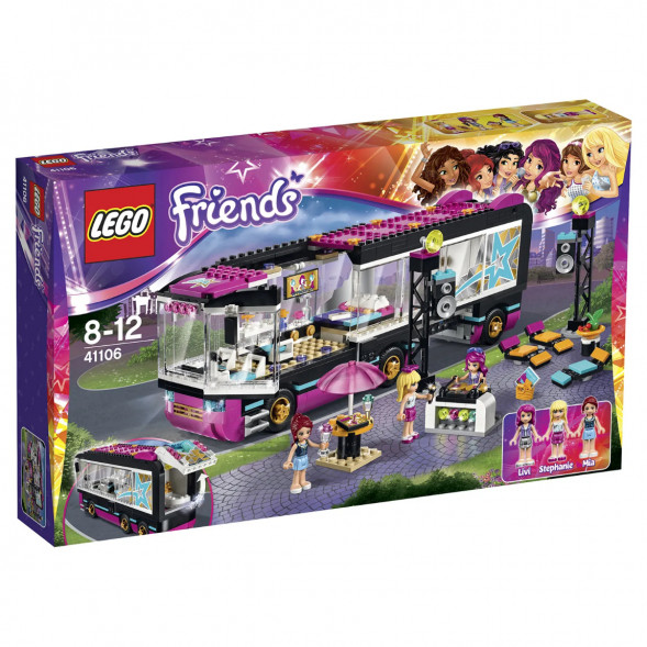 Конструктор LEGO Friends 41106 Поп звезда: гастроли в Курске