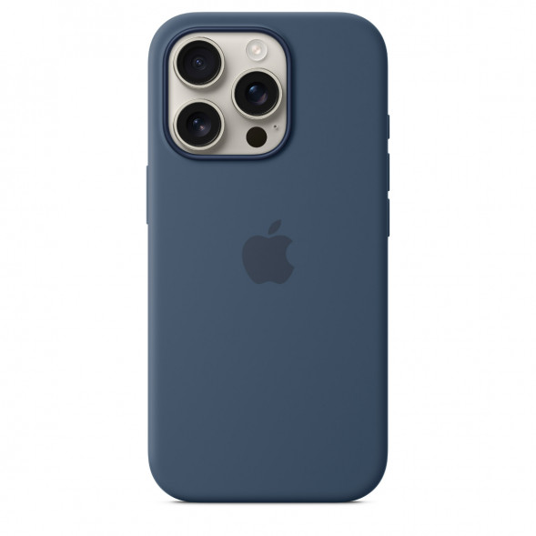 Чехол Apple iPhone 16 Pro Silicone Case with MagSafe, Denim (MYYK3ZM/A) в Курске