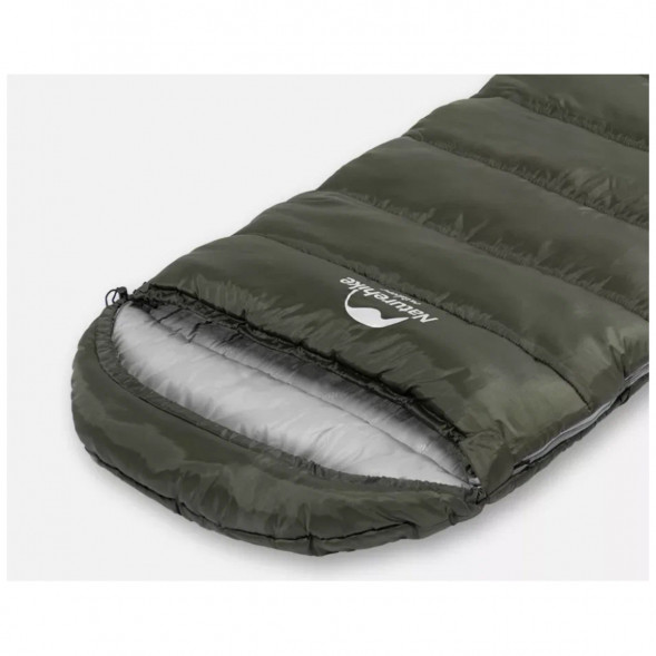 Спальный мешок NH20MSD07-U350S (Правый), темно-зеленый в Курске