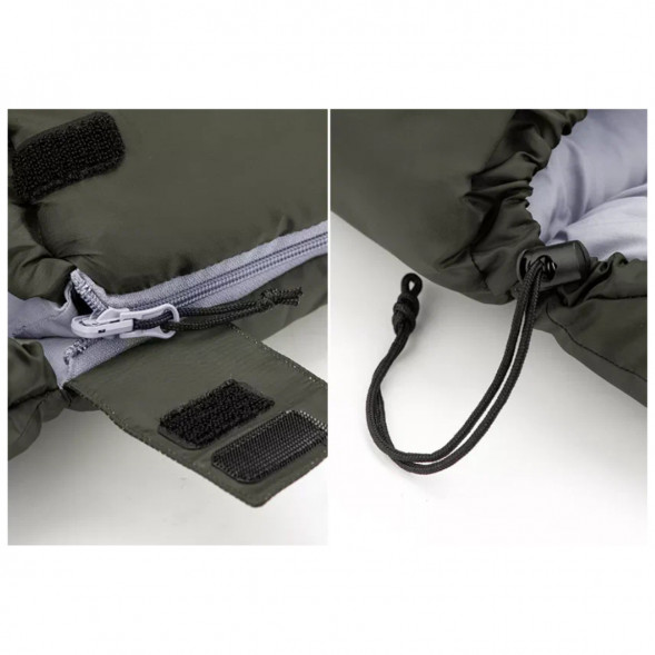 Спальный мешок NH20MSD07-U350S (Правый), темно-зеленый в Курске