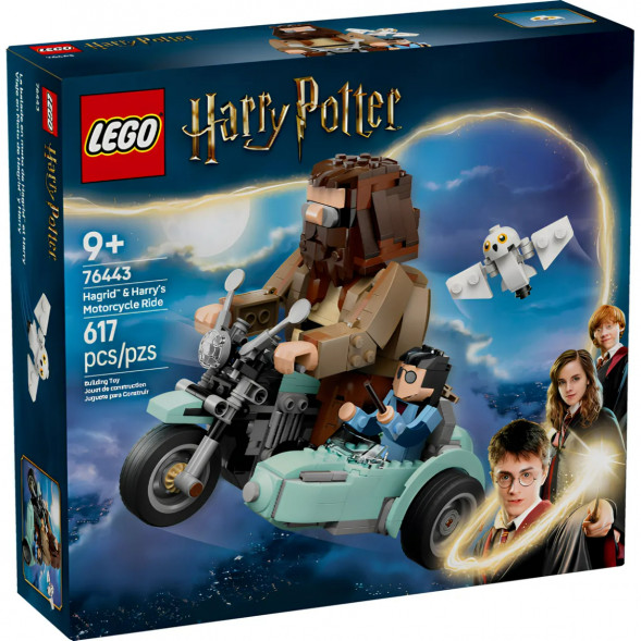 Конструктор LEGO Harry Potter 76443 Поездка Хагрида и Гарри на мотоцикле в Курске