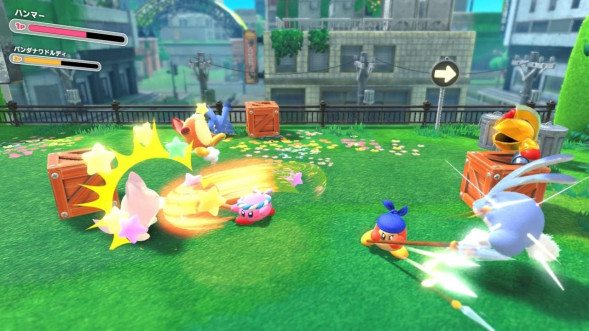 Игра Kirby and the Forgotten Land + Star-Crossed World [Nintendo Switch 2, английская версия] в Курске