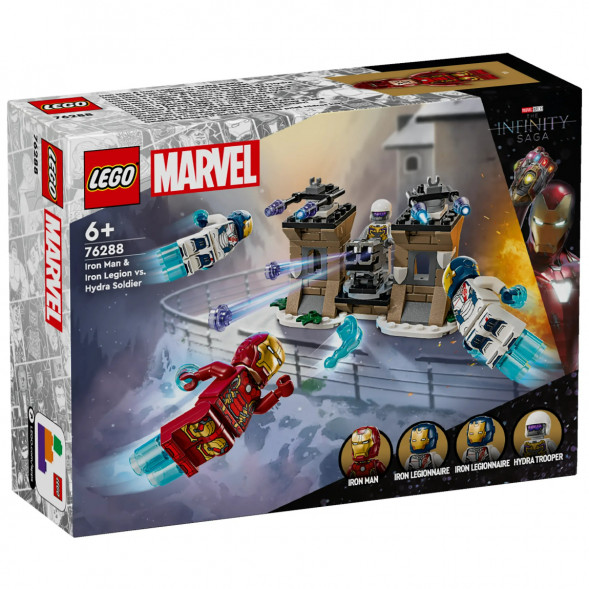 Конструктор LEGO Super Heroes 76288 Железный человек и Железный легион против Солдат Гидры в Курске