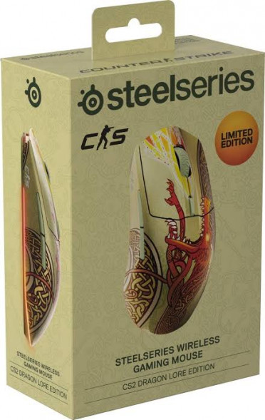 Беспроводная игровая мышь Steelseries CS2 Dragon Lore WL + USB Type-A 18000 DPI в Курске