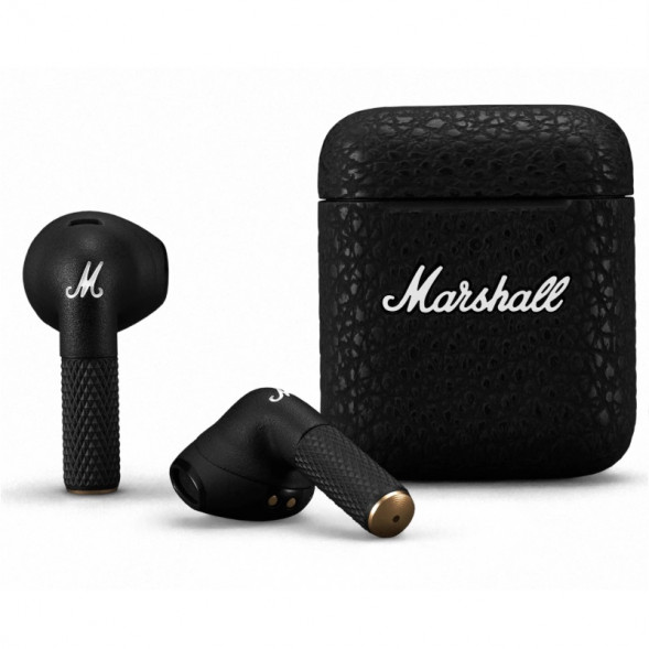 Беспроводные наушники Marshall Minor III, USB Type-C, черный в Курске
