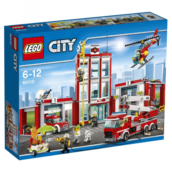 Конструктор LEGO City 60110 Пожарная часть в Курске