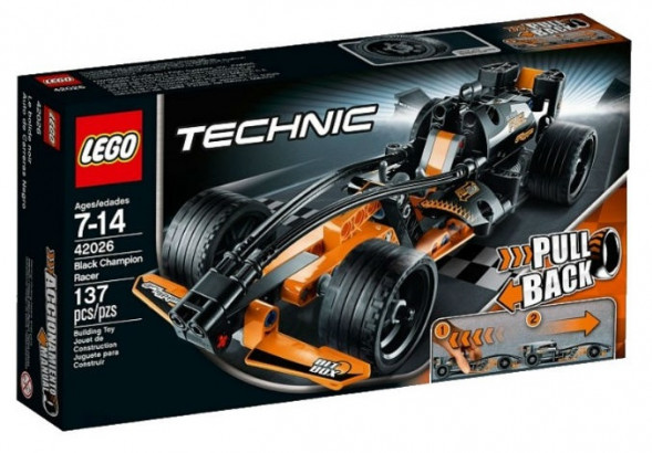 Конструктор LEGO Technic 42026 Чёрный гоночный автомобиль в Курске