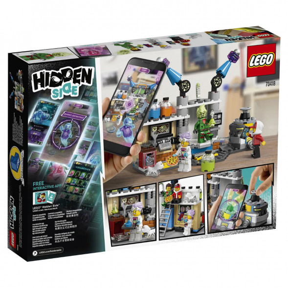 Конструктор LEGO Hidden Side 70418 Лаборатория призраков в Курске