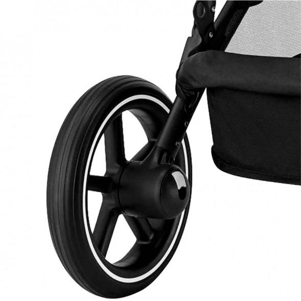 Детская коляска Cybex Gazelle S BLK Moon Black с корзиной и дождевиком в Курске