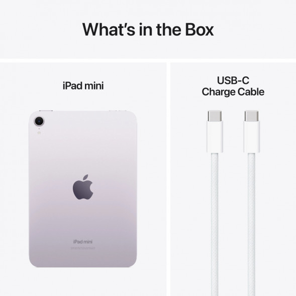 Планшет Apple iPad Mini (2024) Wi-Fi + Cellular 256GB, Фиолетовый в Курске