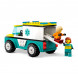 Конструктор LEGO City 60403 Скорая помощь и сноубордист в Курске