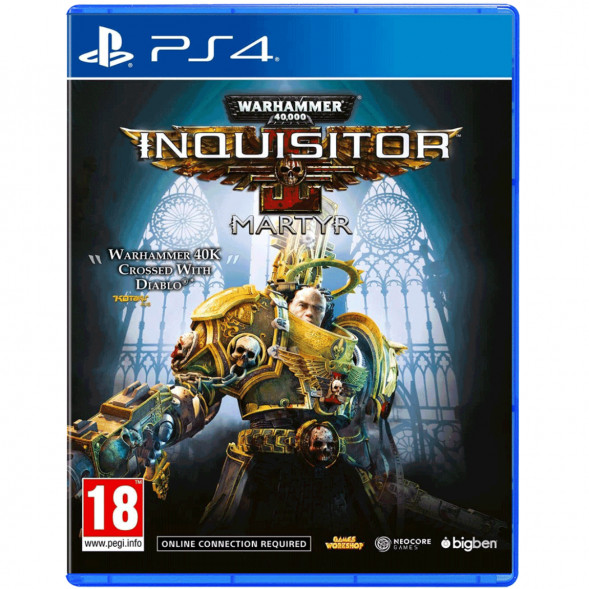 Игра Warhammer 40,000: Inquisitor - Martyr [PS4, русские субтитры] в Курске