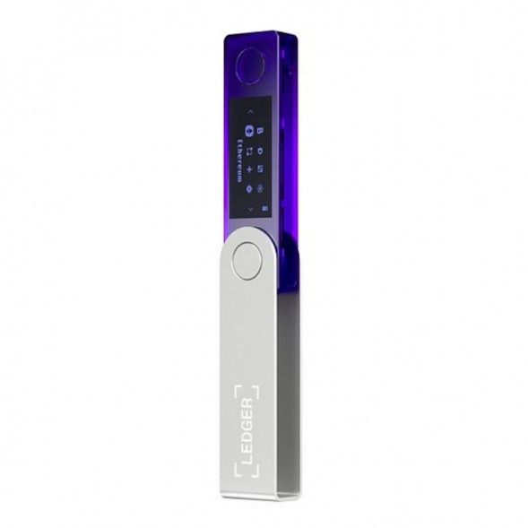 Аппаратный криптокошелек Ledger Nano X, Cosmic Purple в Курске