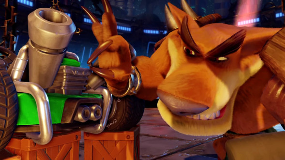 Crash Team Racing Nitro-Fueled [PS4, английская версия] в Курске