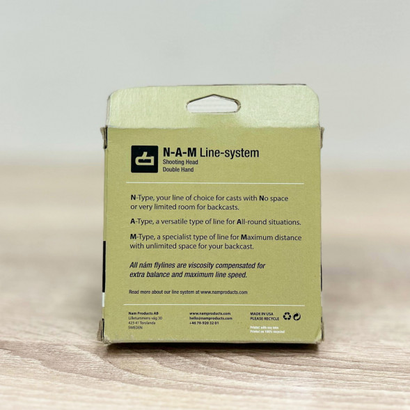 Рыболовная леска N-A-M Line System Shooting Head #9/37gram Sink6-Sink8 A-Type в Курске