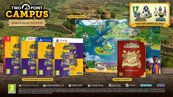Игра Two Point Campus. Enrolment Edition [PS4, английская версия] в Курске
