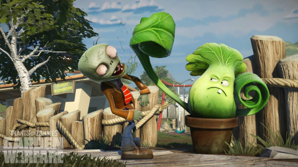 Игра Plants vs. Zombies: Garden Warfare [PS4, английская версия] в Курске
