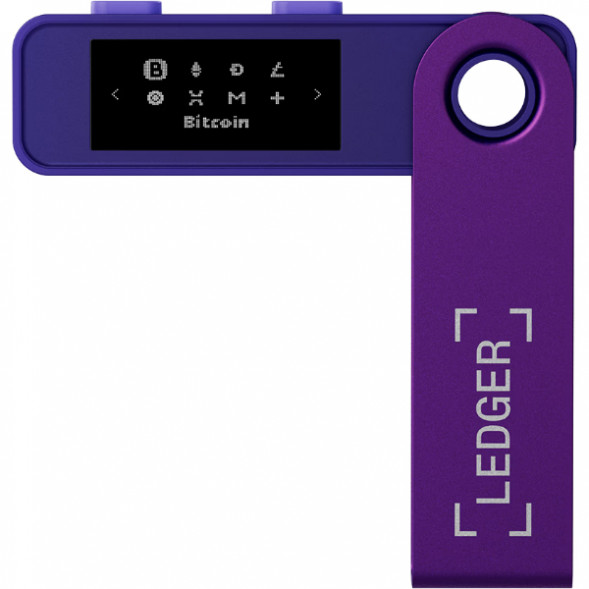 Криптокошелек Ledger Nano S Plus 1 шт., Purple Amethyst в Курске