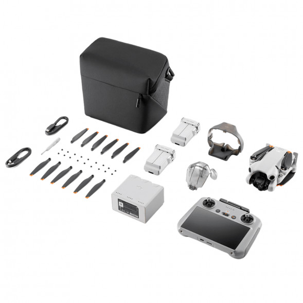 Квадрокоптер DJI Mini 4 Pro Fly More Combo (DJI RC 2) в Курске