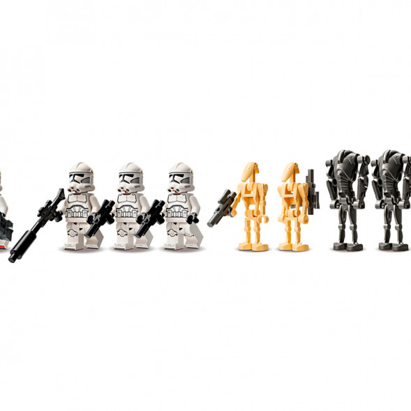 Конструктор LEGO Star Wars 75372 Боевой набор солдат-клонов и боевых дроидов в Курске